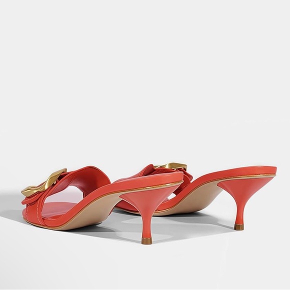 Buckle Slide Heeled Sandals - Picture 3 of 5